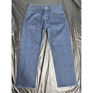 Levi's 501 White Oak Cone Denim Dark Wash Jeans Size 38x32 - Button Fly